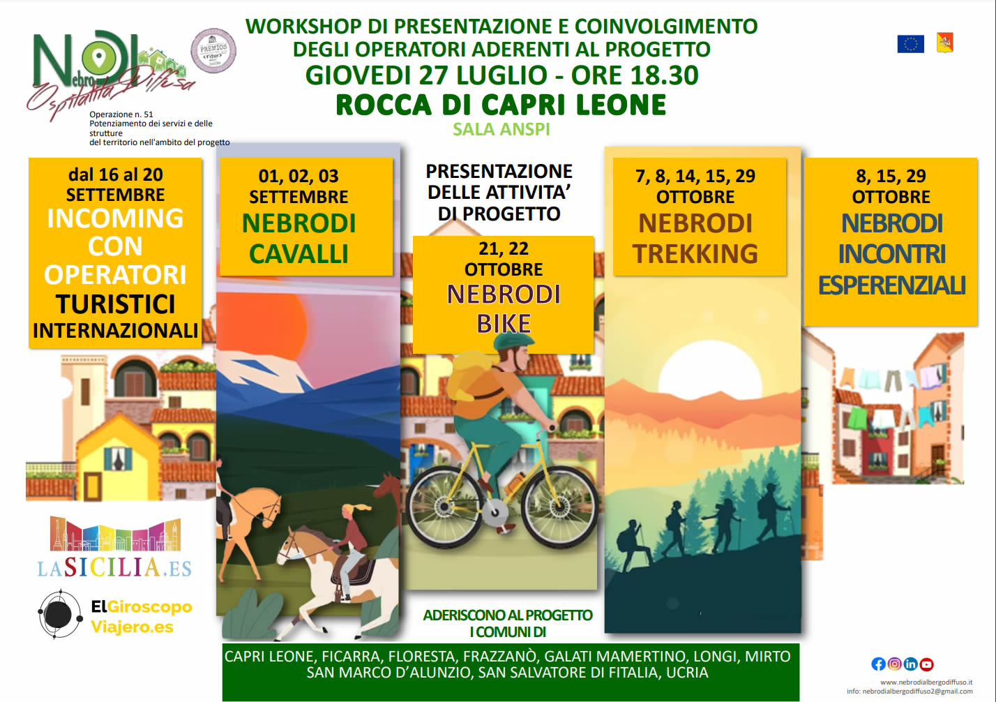 Workshop a Rocca di Capri Leone